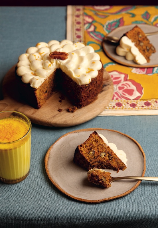 recette de Carrot cake au masala chai
