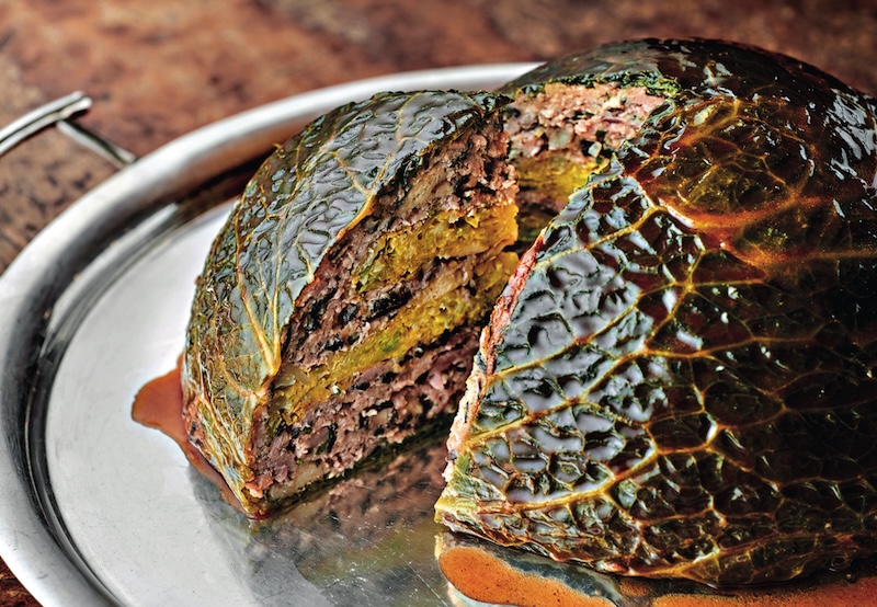La recette du chou farci de Jean-François Piège
