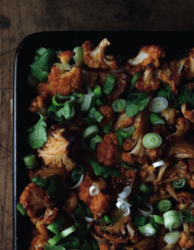 recette de Chou-fleur bang bang