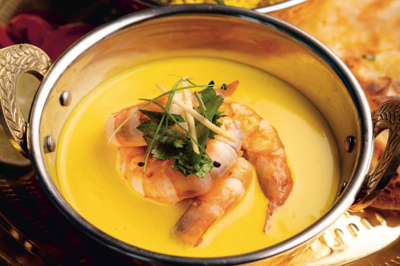 Les crevettes au curry de Kuna Family