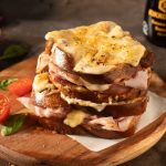 Croque-monsieur à la sauce soja