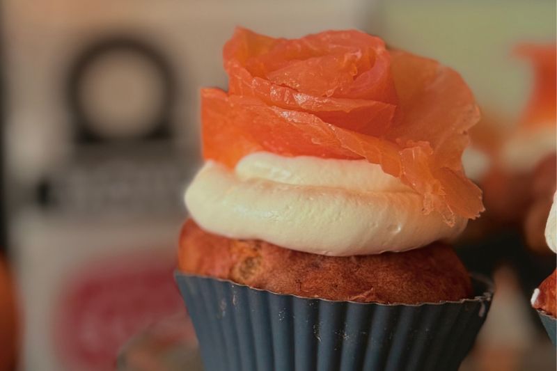 Cupcakes Halloween au saumon fumé