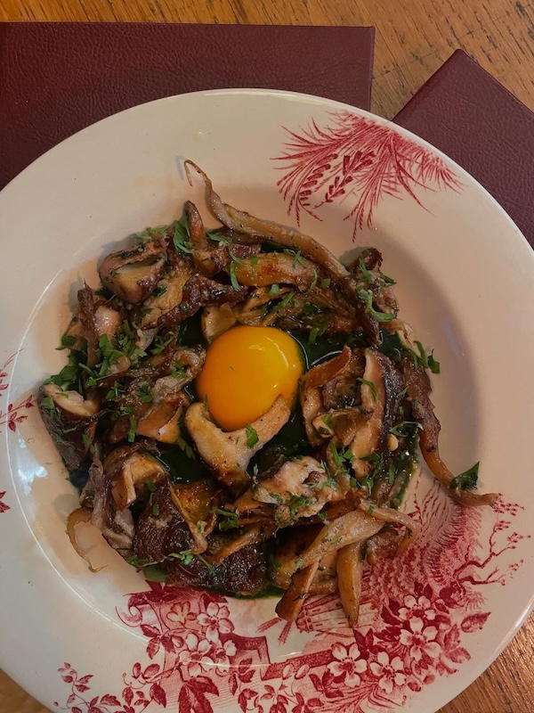 fricassée de champignons
