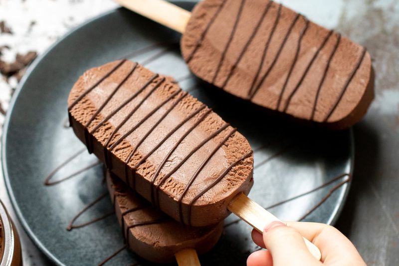 Esquimaux à la mousse au chocolat