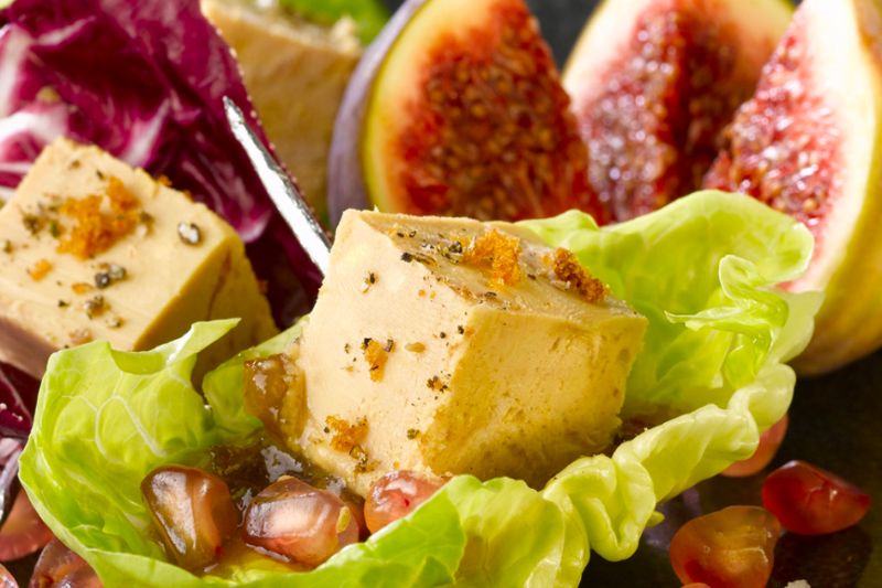 Petites bouchées de foie gras
