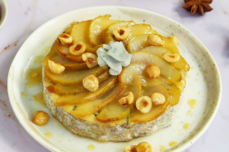 Fourme d’Ambert comme un dessert
