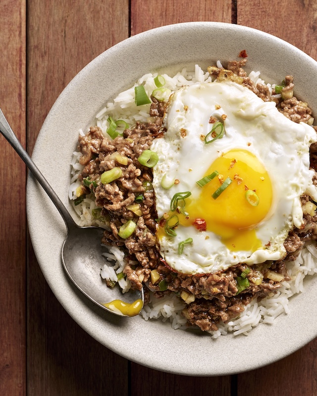 recette de Boeuf haché façon Mongole