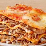 Lasagnes d’effilochés au porc