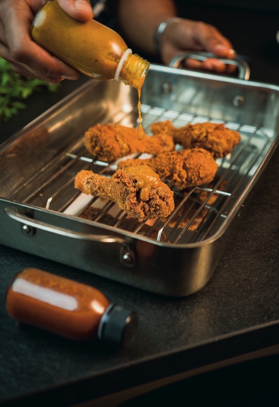 recette de Mango curry hot sauce