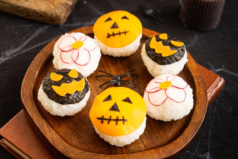 Onigiris thon-mayo et Mimolette