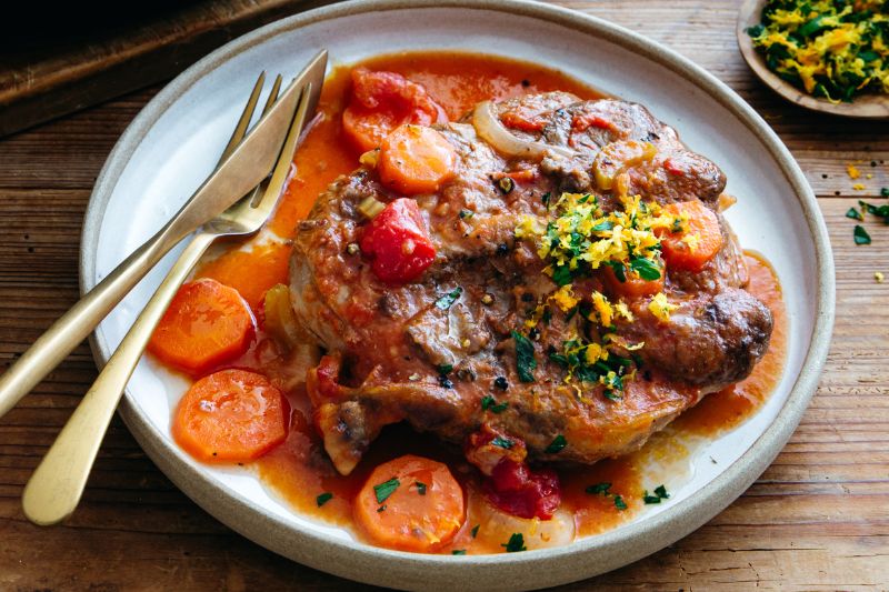 Osso buco aux carottes