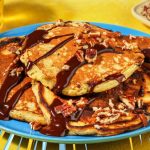 Pancakes banane chocolat pécan