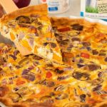 Quiche automnale au lait de brebis