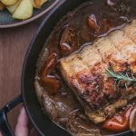 Rôti de porc à la moutarde