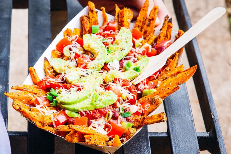 Street fries à la mexicaine