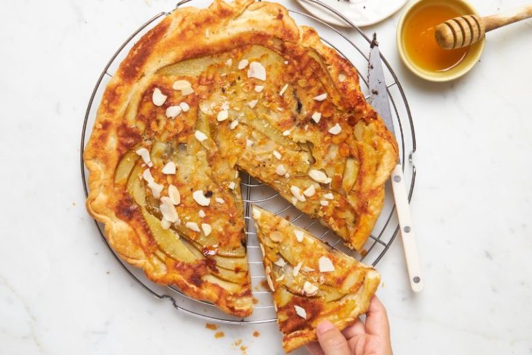 Tarte renversée poire choco