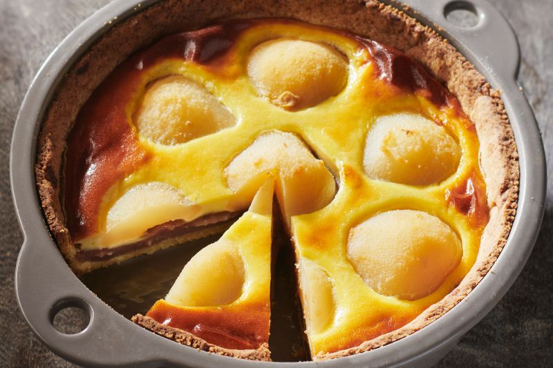 Tarte marrons poires