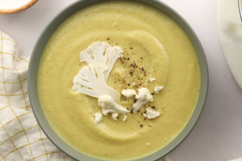 Velouté coco chou-fleur