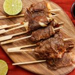 Brochettes yakitori boeuf fromage