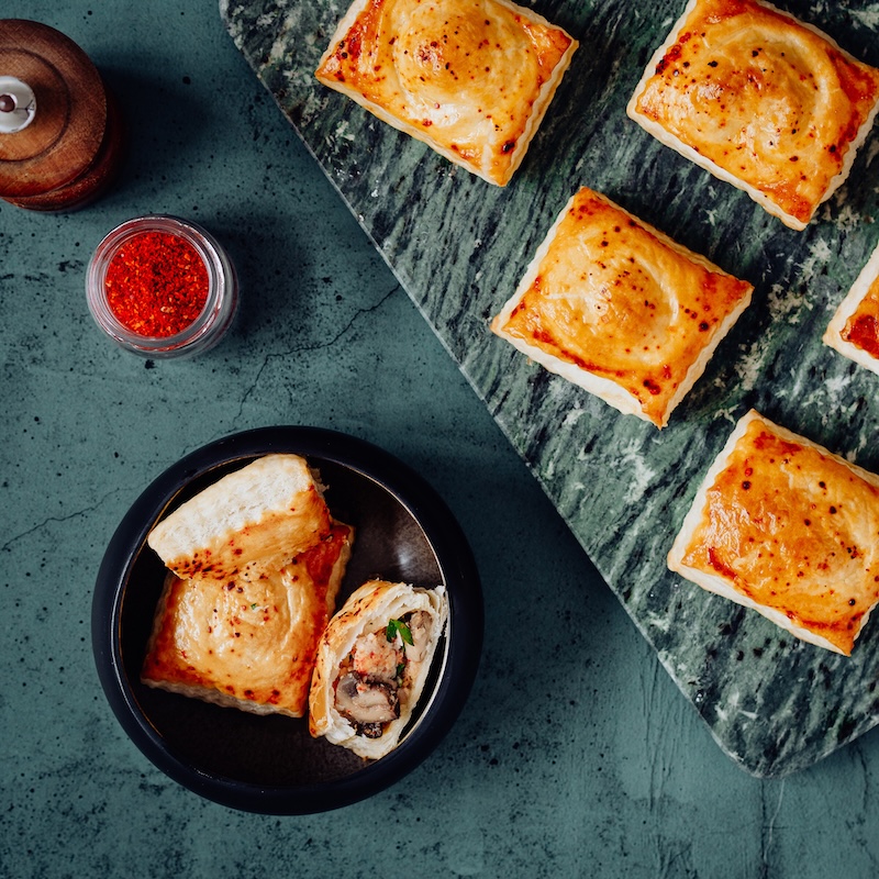 recette de Petits friands apéritifs au pâté