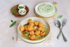 recette de Gnocchis de patate douce au beurre