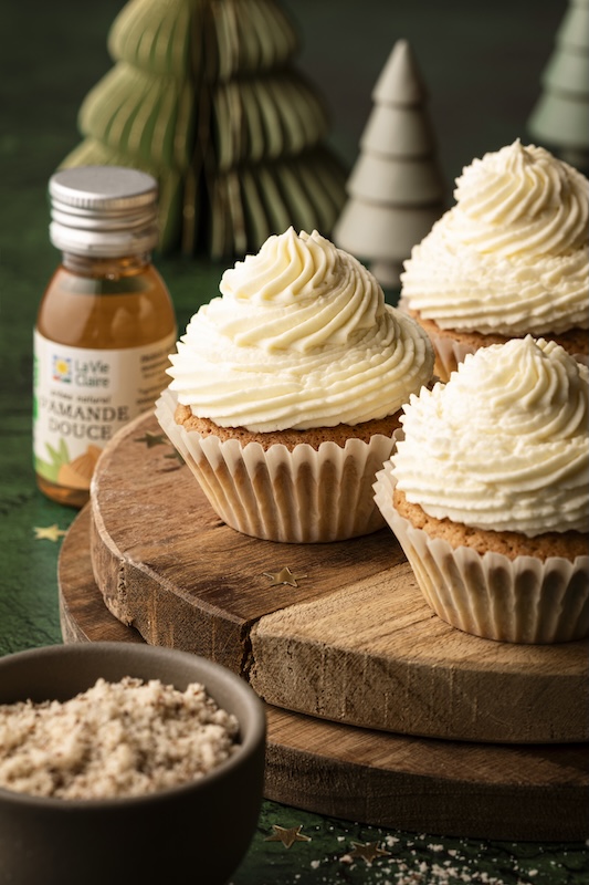 recette de Cupcakes à l’amande