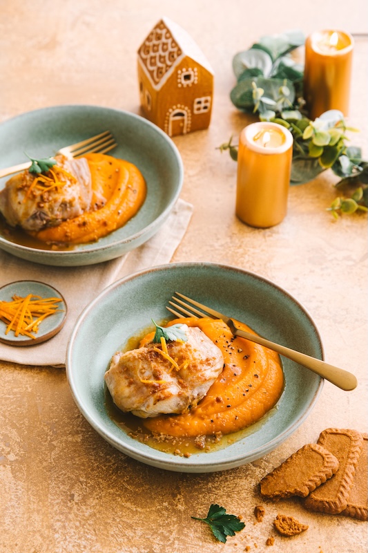 recette de Demi-râbles de lapin à l’orange