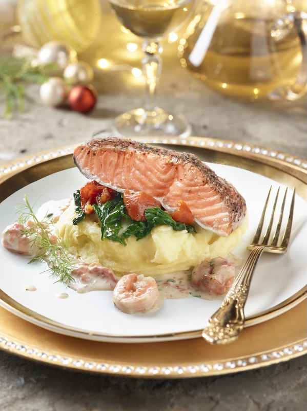 recette de Saumon saveur truffe