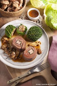recette de Ballotine de magret et foie gras