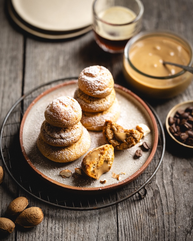 recette de Petits choux à la crème au café