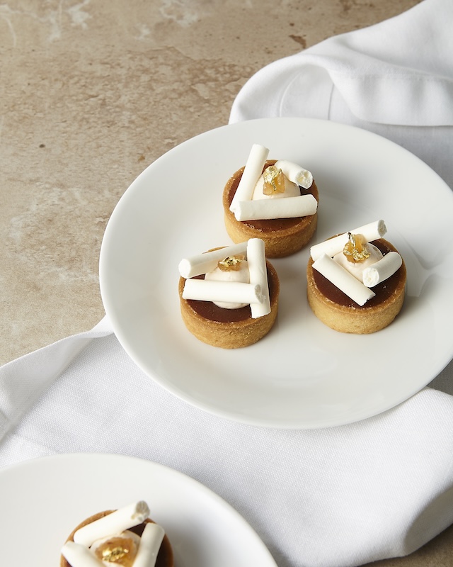 Pâtisserie Matthieu Pauline mini-tartelettes Mont-Blanc