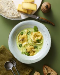 recette de Ravioles à la Tome des Bauges