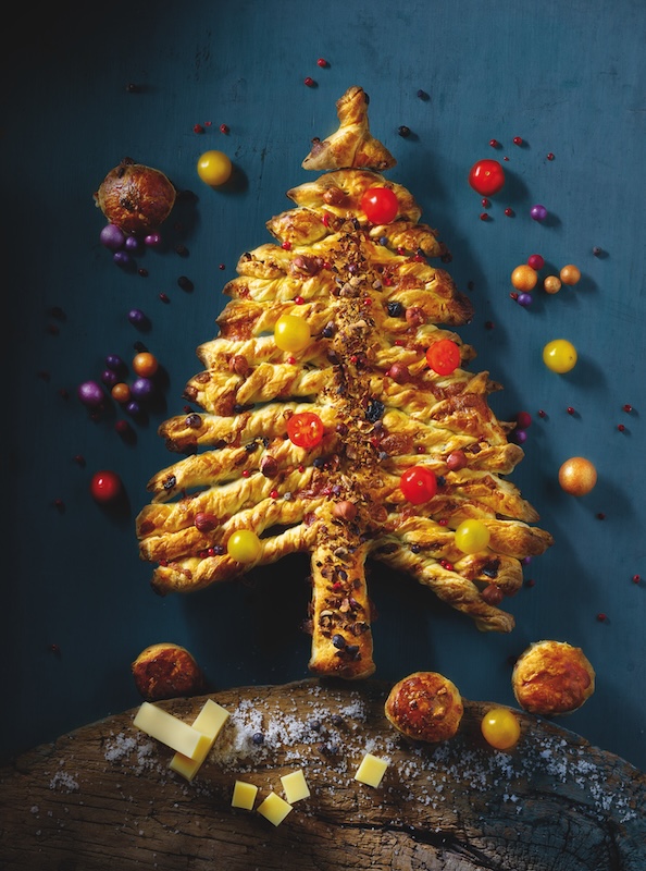 recette de Sapin au Beaufort et aux fruits secs