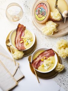 recette de Velouté de maïs Tête de Moine