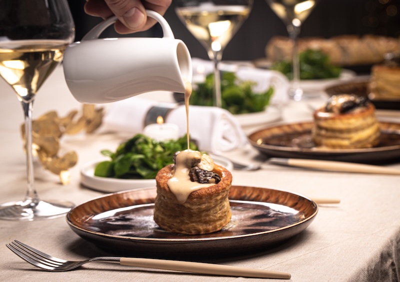 recette de Vols-au-vent au Brie de Melun