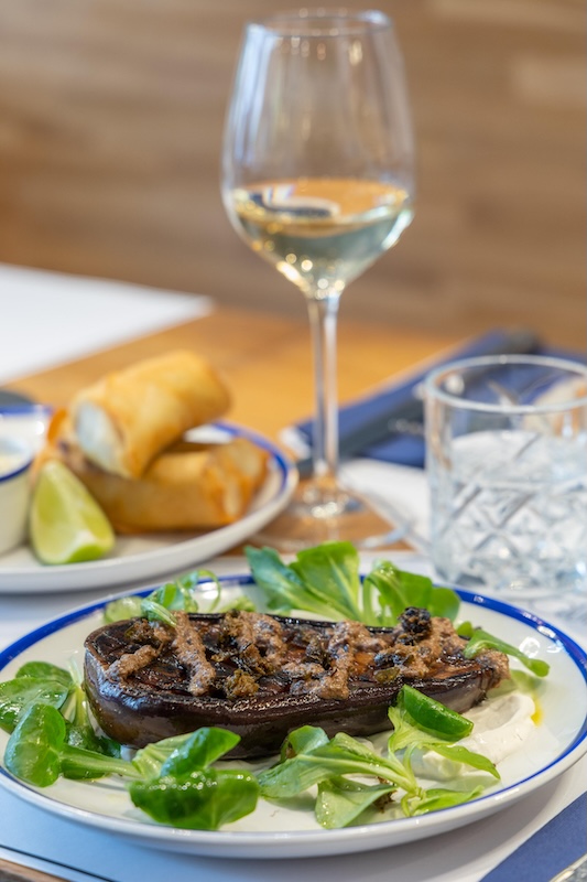 Restaurant Jacques Aubergine rôtie