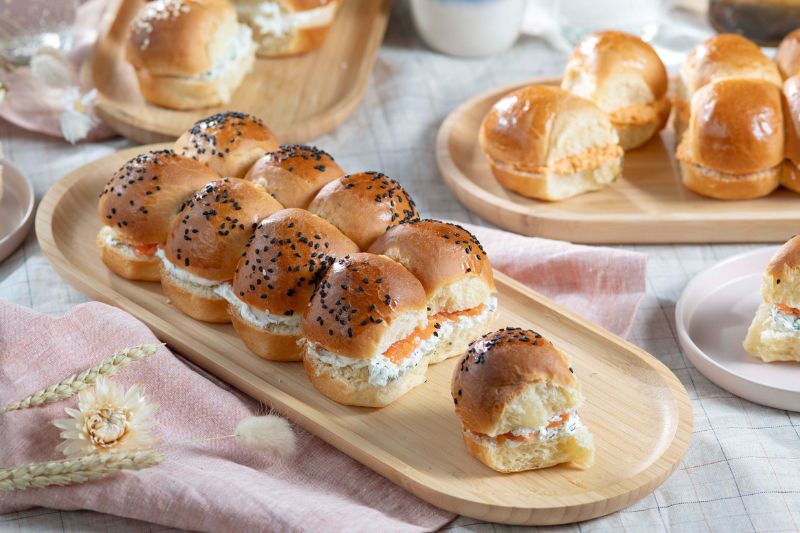 Mini buns salés pour l’apéro