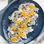 Ceviche de poisson blanc et clémentines