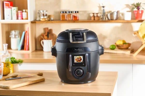 Olla Programable Multifunción Moulinex Turbo Cuisine 5Lts 10 Programas, Negra CE754810 | Cuotas sin interés