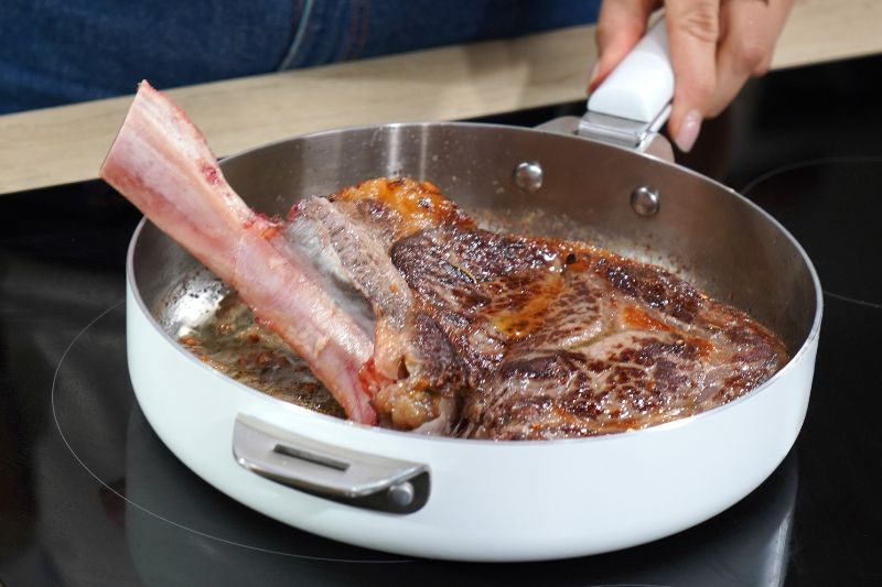 Côte de boeuf double cuisson