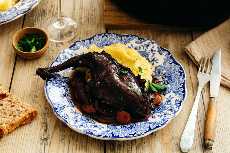 Cuisses de lapin façon daube provençale