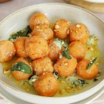 Gnocchis de patate douce au beurre