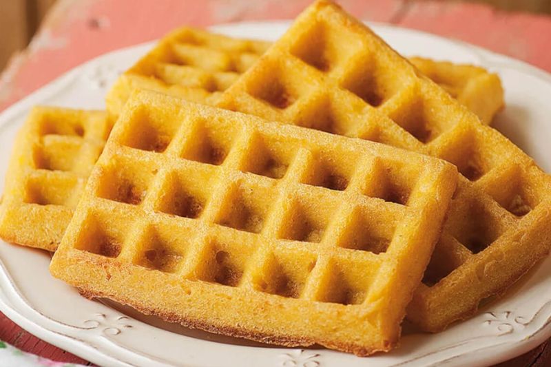 Mini gaufres de polenta
