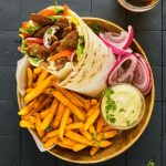 Kebab shawarma aux lamelles au boeuf