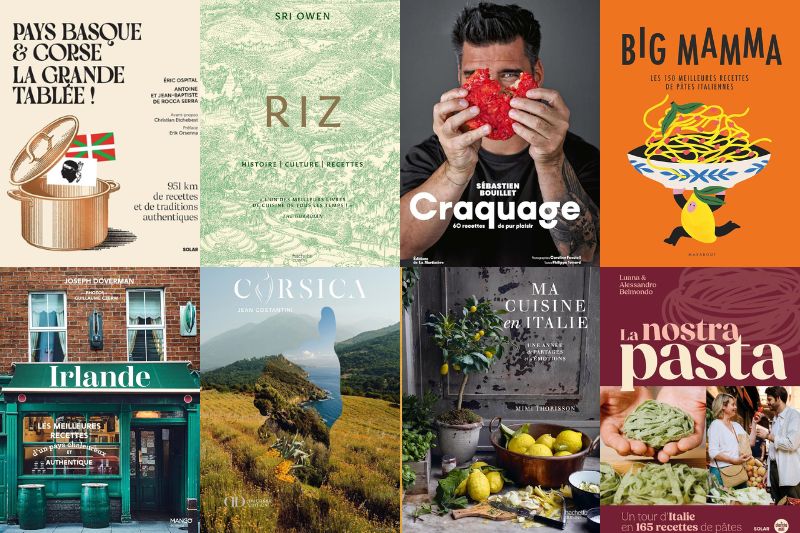 Les livres gastronomiques de novembre 2025