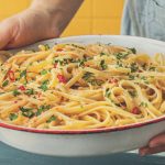 Linguine aglio oglio