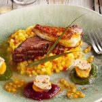 Magrets et foie gras aux épices