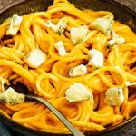 Pâtes crémeuses au butternut et au chèvre