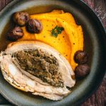 Poitrine de veau farcie aux marrons