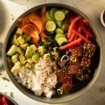 Poke bowl au thon mariné